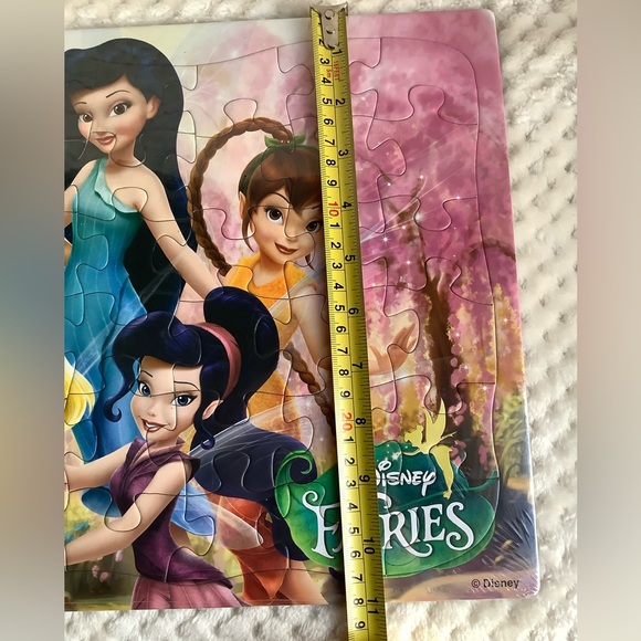 Disney Fairies 48 Piece Puzzle On Board NIP - Picture 3 of 5